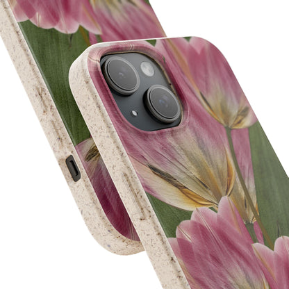 Tulip flower - Biodegradable case