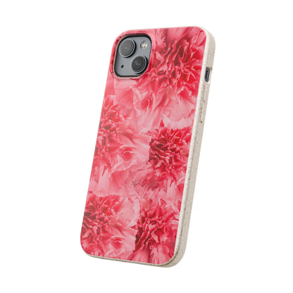 Carnation flower - Biodegradable case