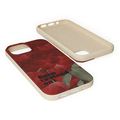 June Eco-friendly birth flower - Biodegradable case
