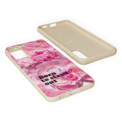 November Eco-friendly birth flower - Biodegradable case