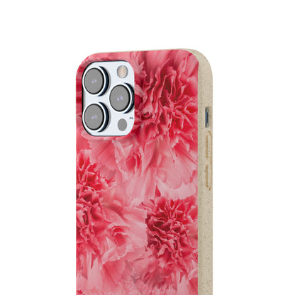 Carnation flower - Biodegradable case