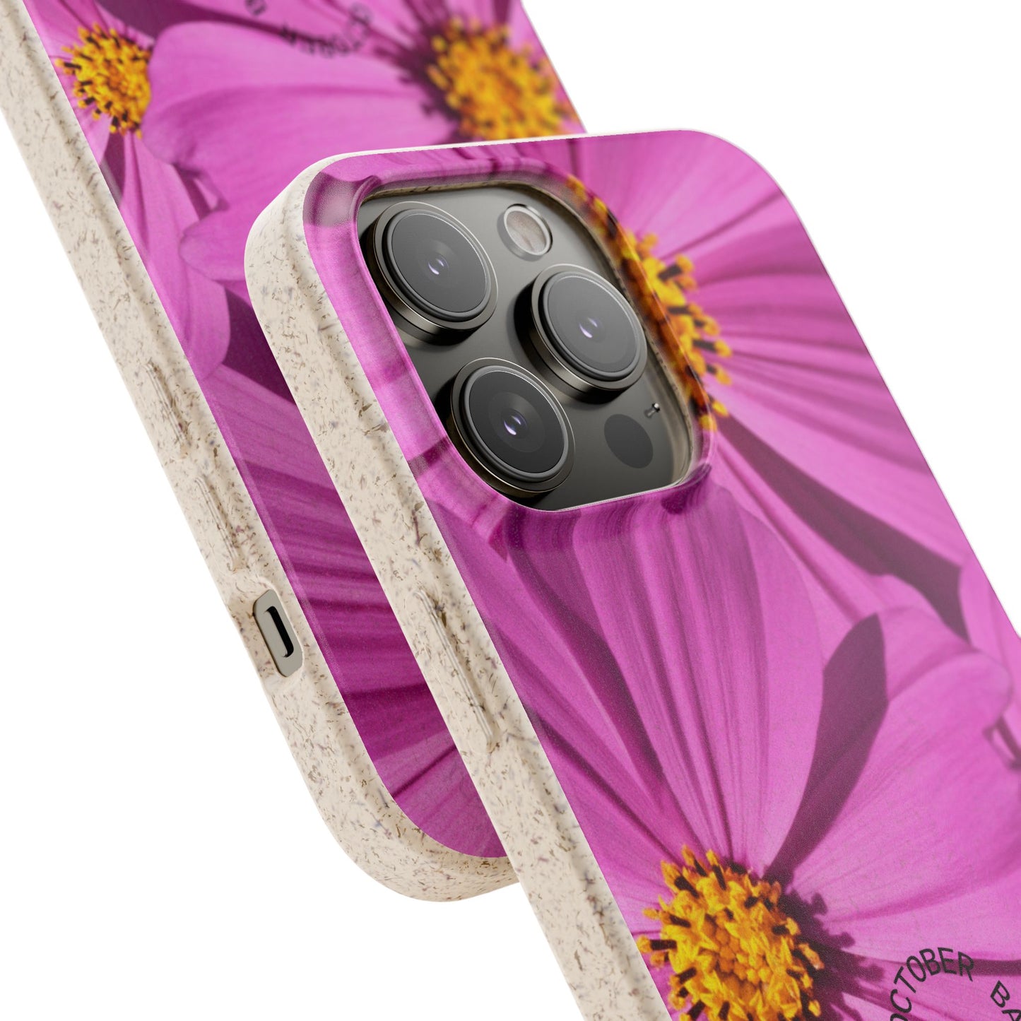 October Eco-friendly birth flower - Biodegradable case