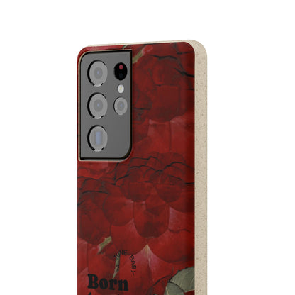 June Eco-friendly birth flower - Biodegradable case