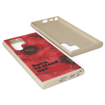 August Eco-friendly birth flower - Biodegradable case