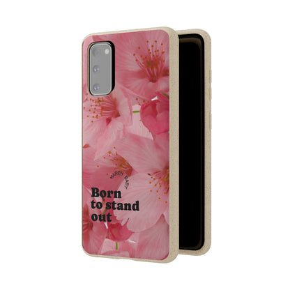 March Eco-friendly birth flower - Biodegradable case