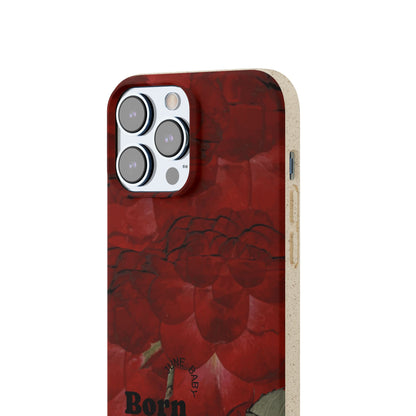 June Eco-friendly birth flower - Biodegradable case