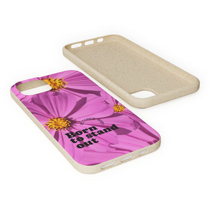 October Eco-friendly birth flower - Biodegradable case