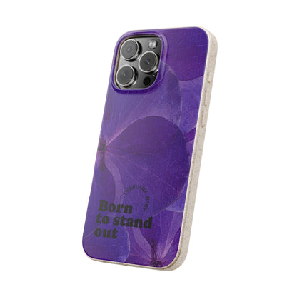 Eco-Friendly February birth flower - Biodegradable case