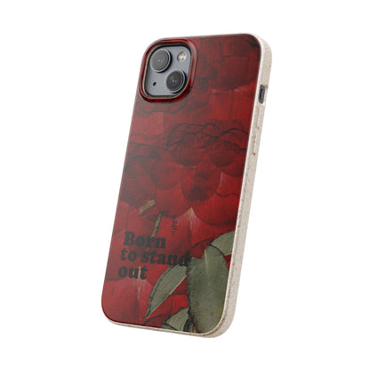 June Eco-friendly birth flower - Biodegradable case