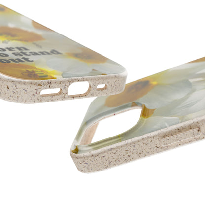 December Eco-friendly birth flower - Biodegradable case