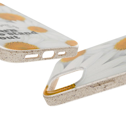 April Eco-friendly birth flower - Biodegradable case