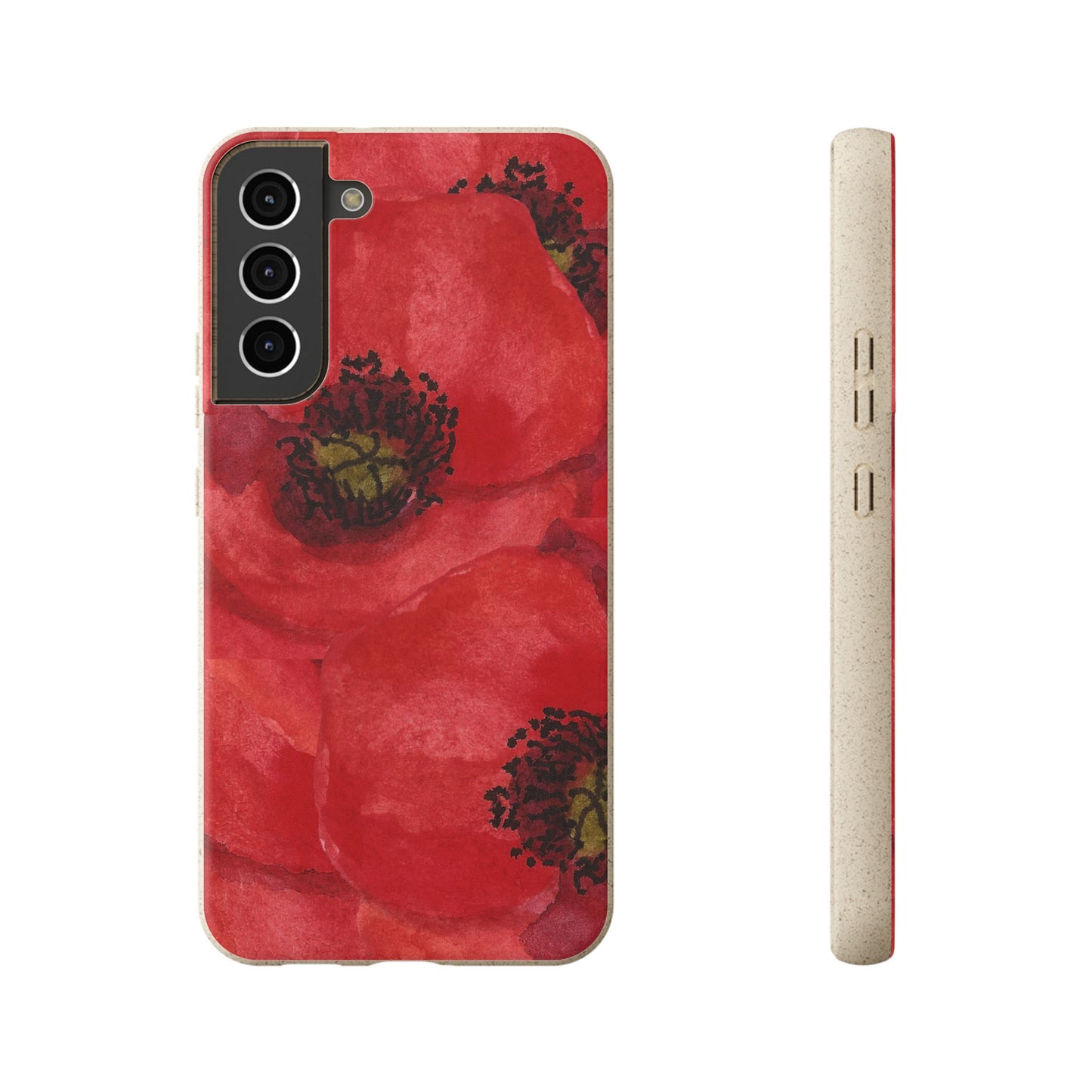 Poppy flower - Biodegradable case