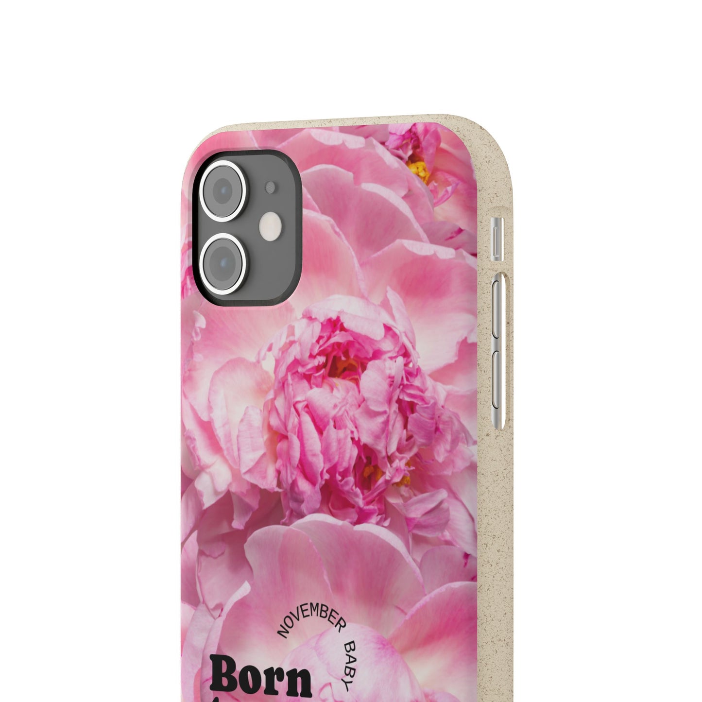 November Eco-friendly birth flower - Biodegradable case