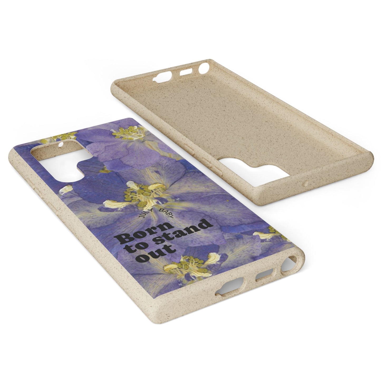 July Eco-friendly birth flower - Biodegradable case