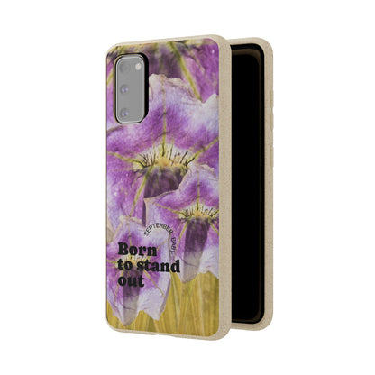 September Eco-friendly birth flower - Biodegradable case