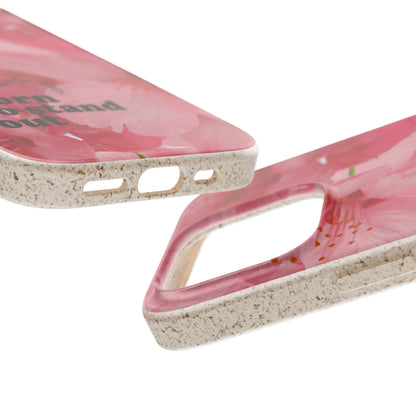 March Eco-friendly birth flower - Biodegradable case