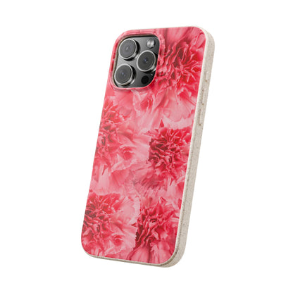 Carnation flower - Biodegradable case