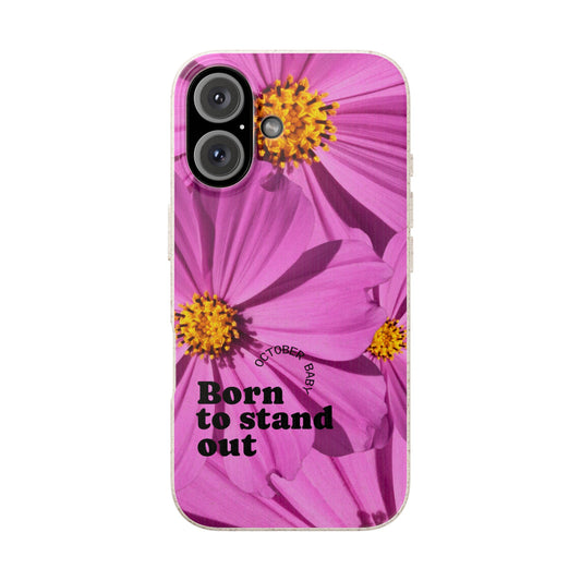 October Eco-friendly birth flower - Biodegradable case