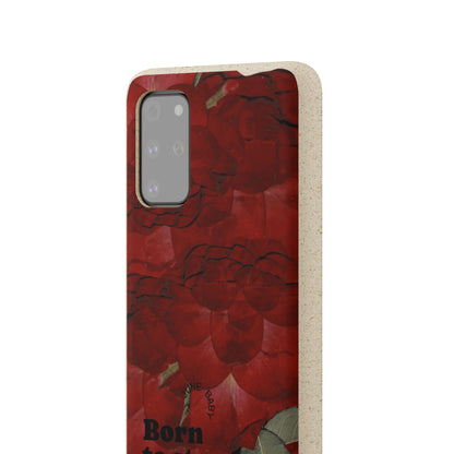 June Eco-friendly birth flower - Biodegradable case