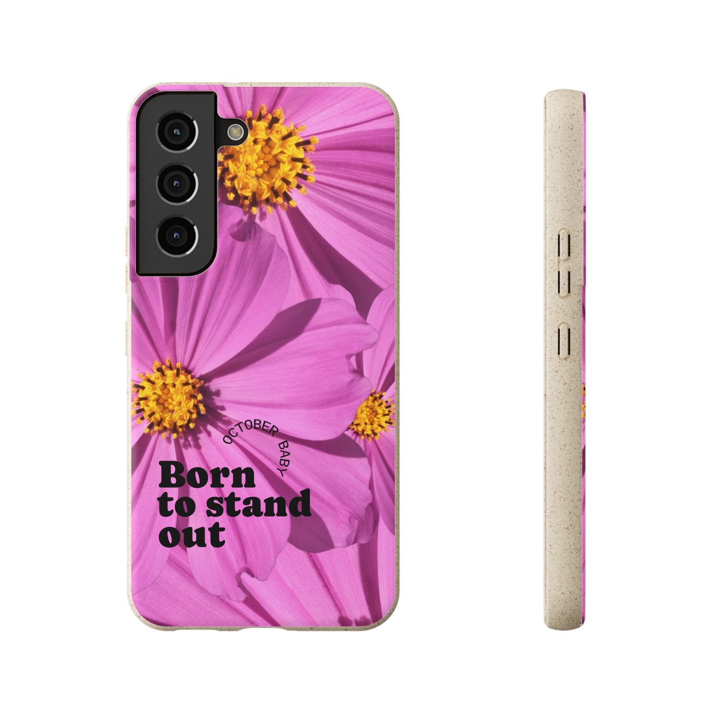 October Eco-friendly birth flower - Biodegradable case