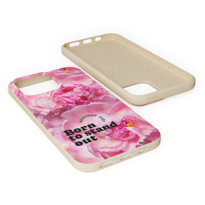 November Eco-friendly birth flower - Biodegradable case