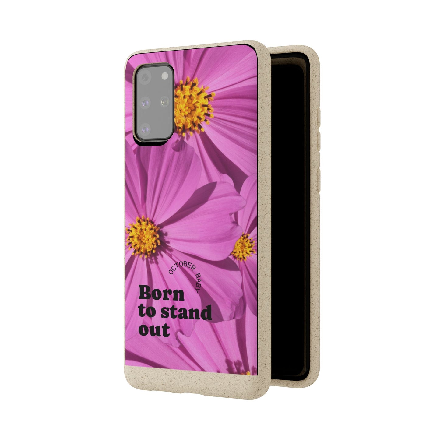 October Eco-friendly birth flower - Biodegradable case