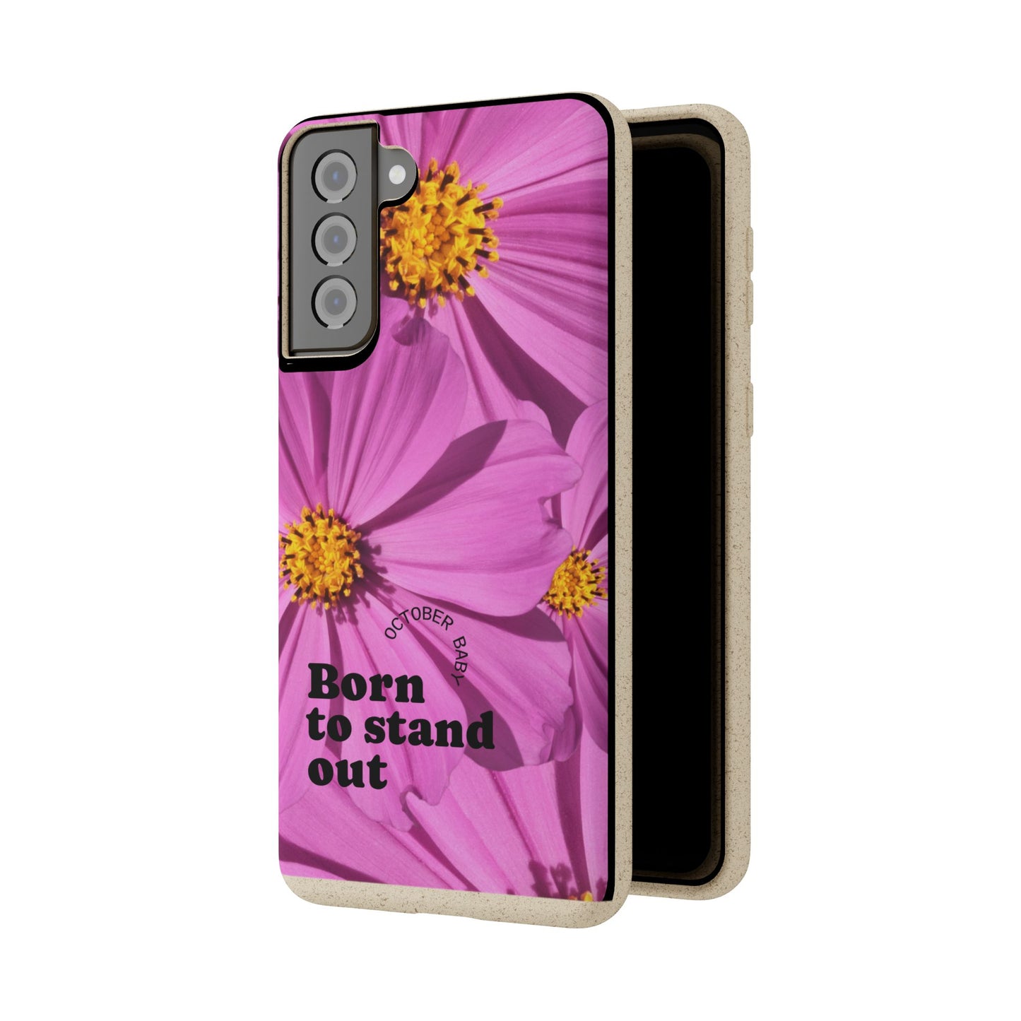 October Eco-friendly birth flower - Biodegradable case