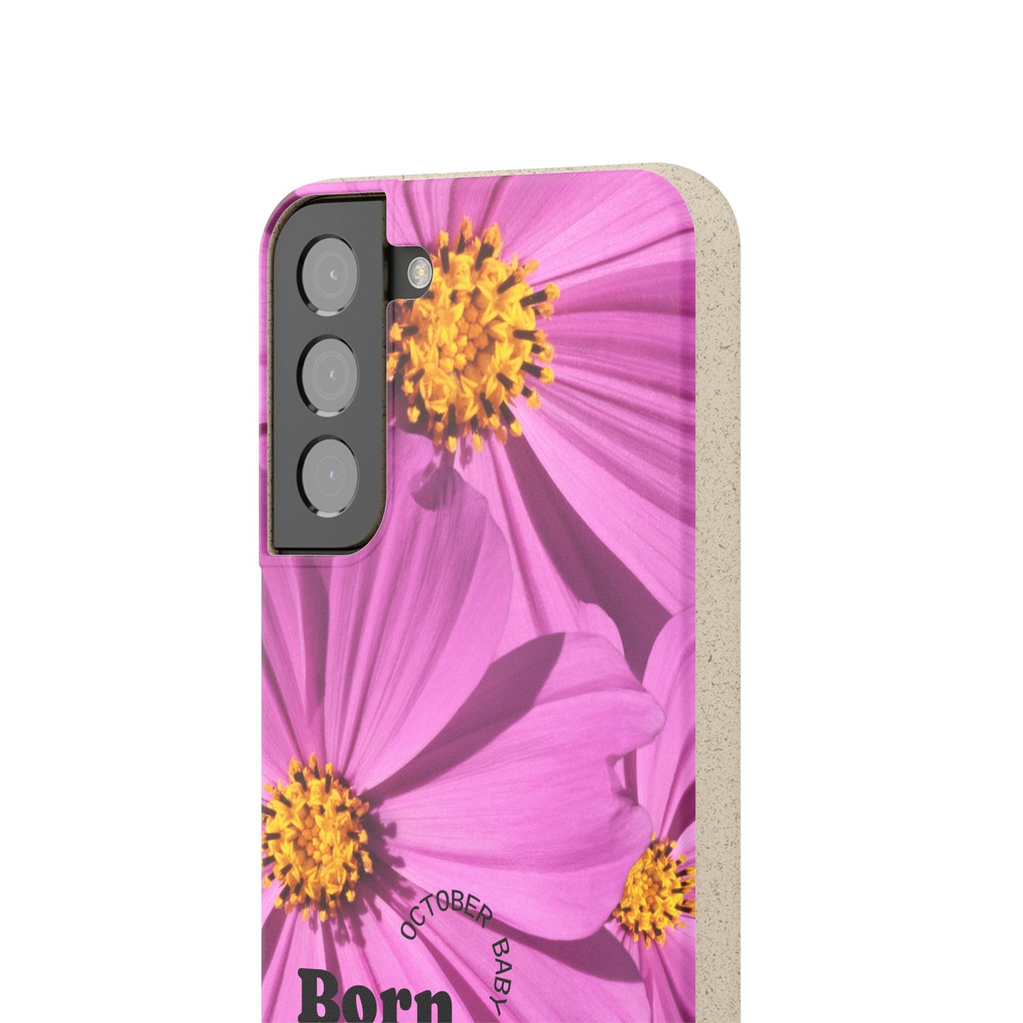 October Eco-friendly birth flower - Biodegradable case