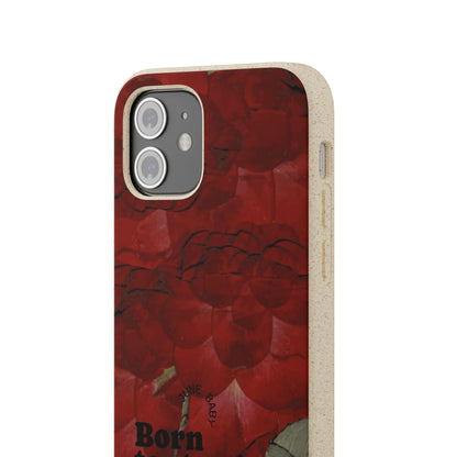 June Eco-friendly birth flower - Biodegradable case