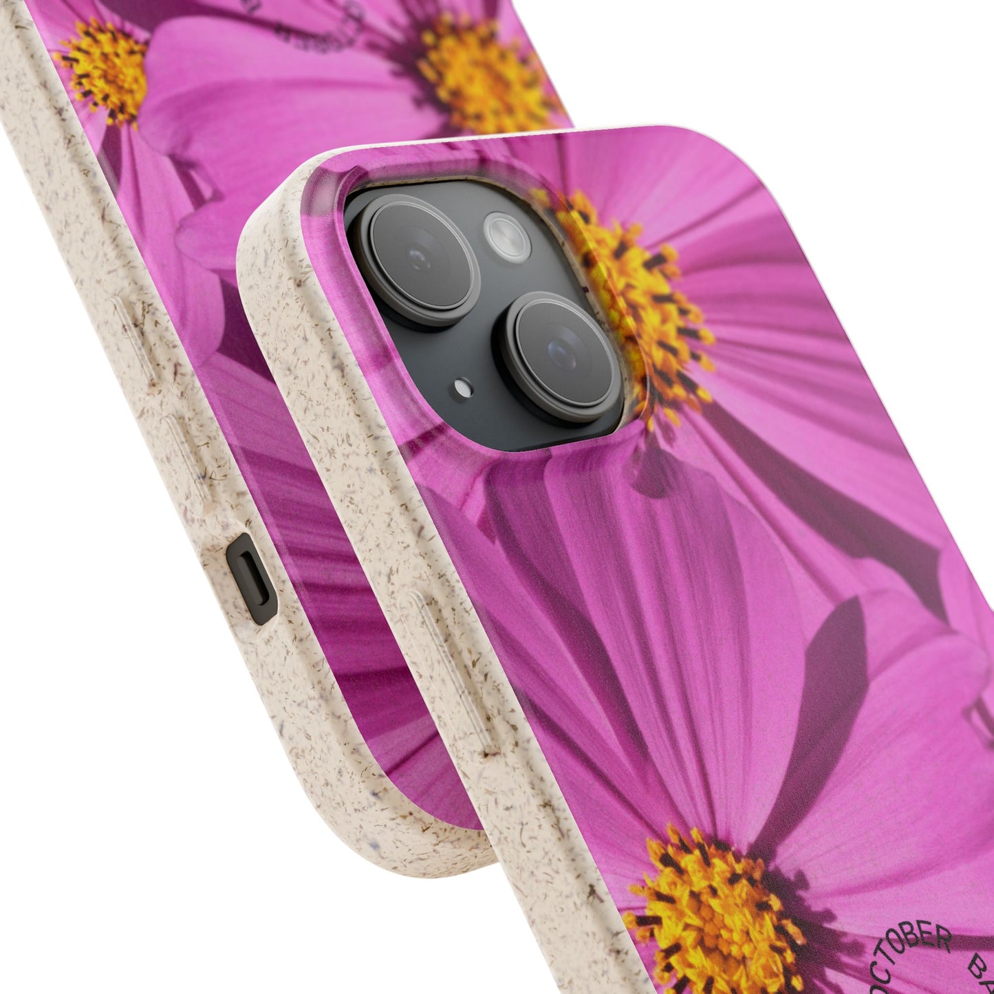 October Eco-friendly birth flower - Biodegradable case