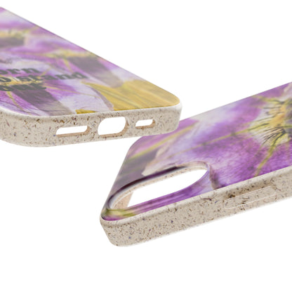 September Eco-friendly birth flower - Biodegradable case