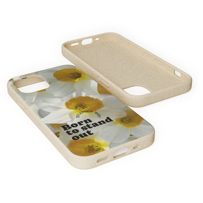 December Eco-friendly birth flower - Biodegradable case