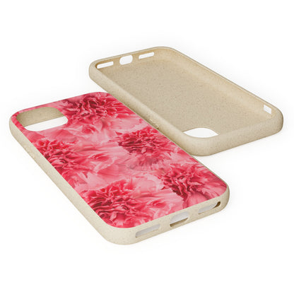 Carnation flower - Biodegradable case
