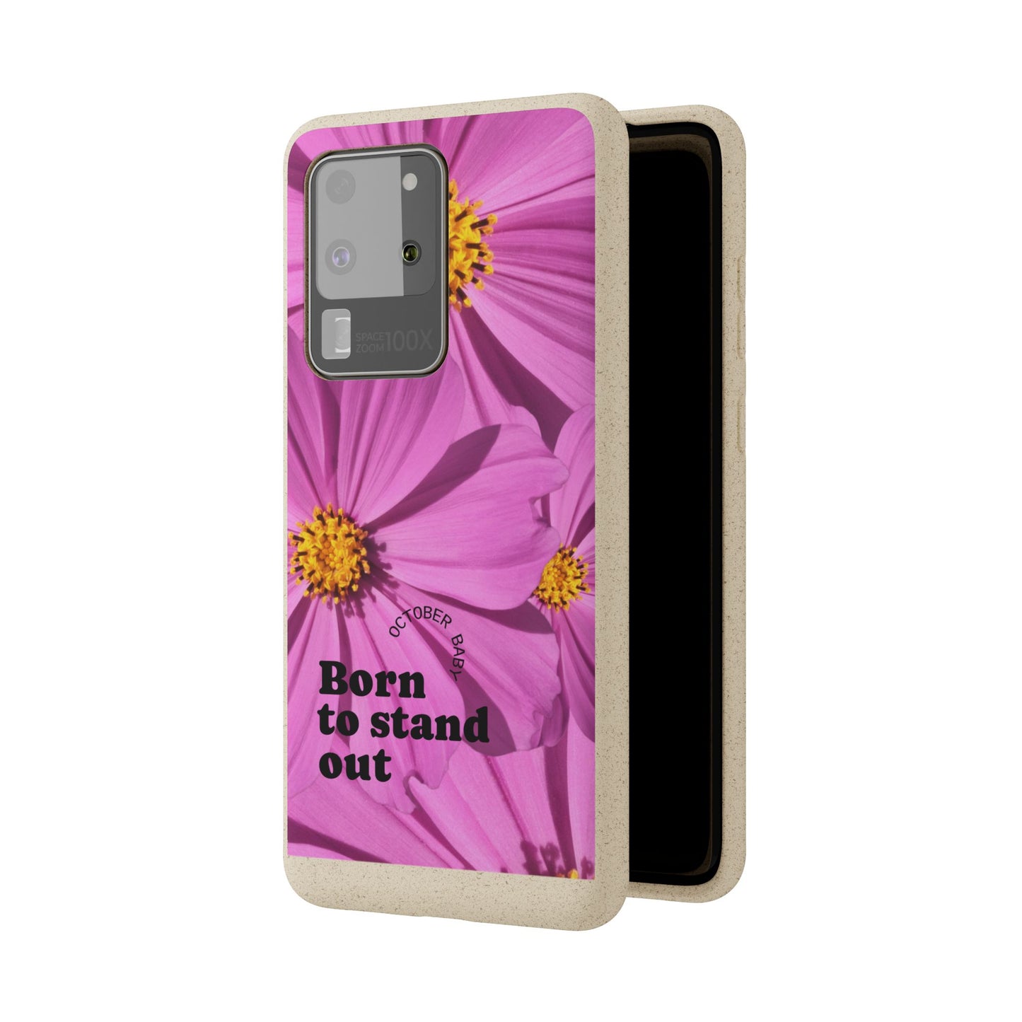 October Eco-friendly birth flower - Biodegradable case
