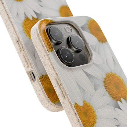 Daisy flower - Biodegradable case