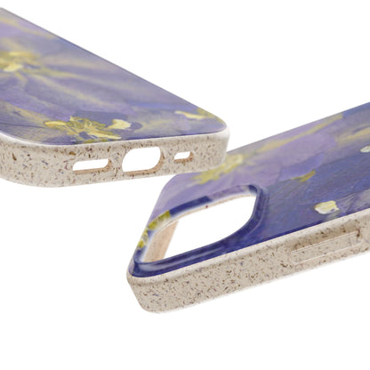 Morning Glory flower - Biodegradable case