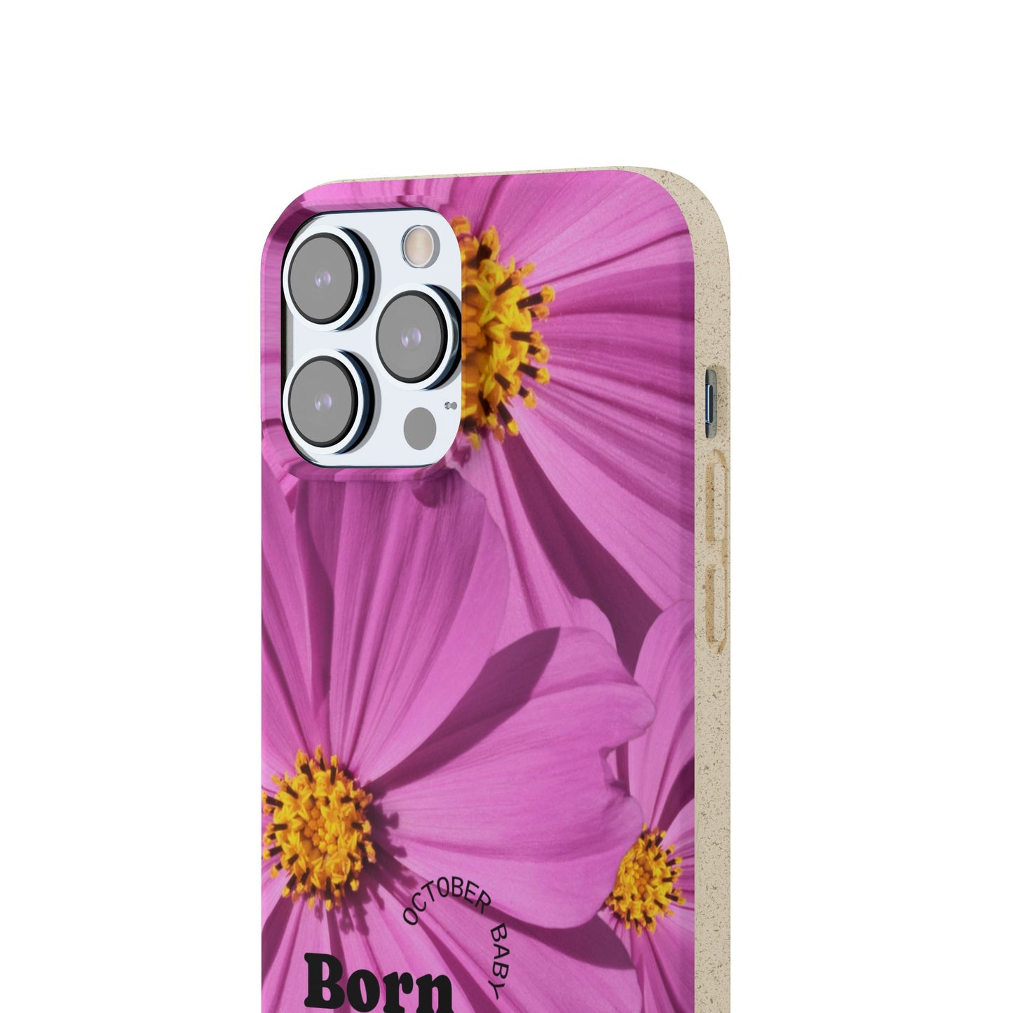 October Eco-friendly birth flower - Biodegradable case