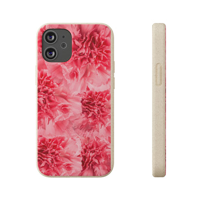 Carnation flower - Biodegradable case