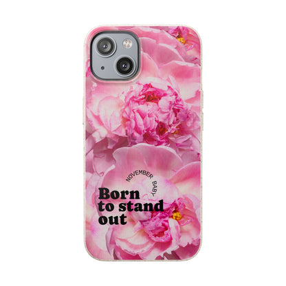November Eco-friendly birth flower - Biodegradable case