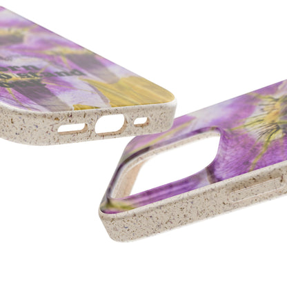 September Eco-friendly birth flower - Biodegradable case