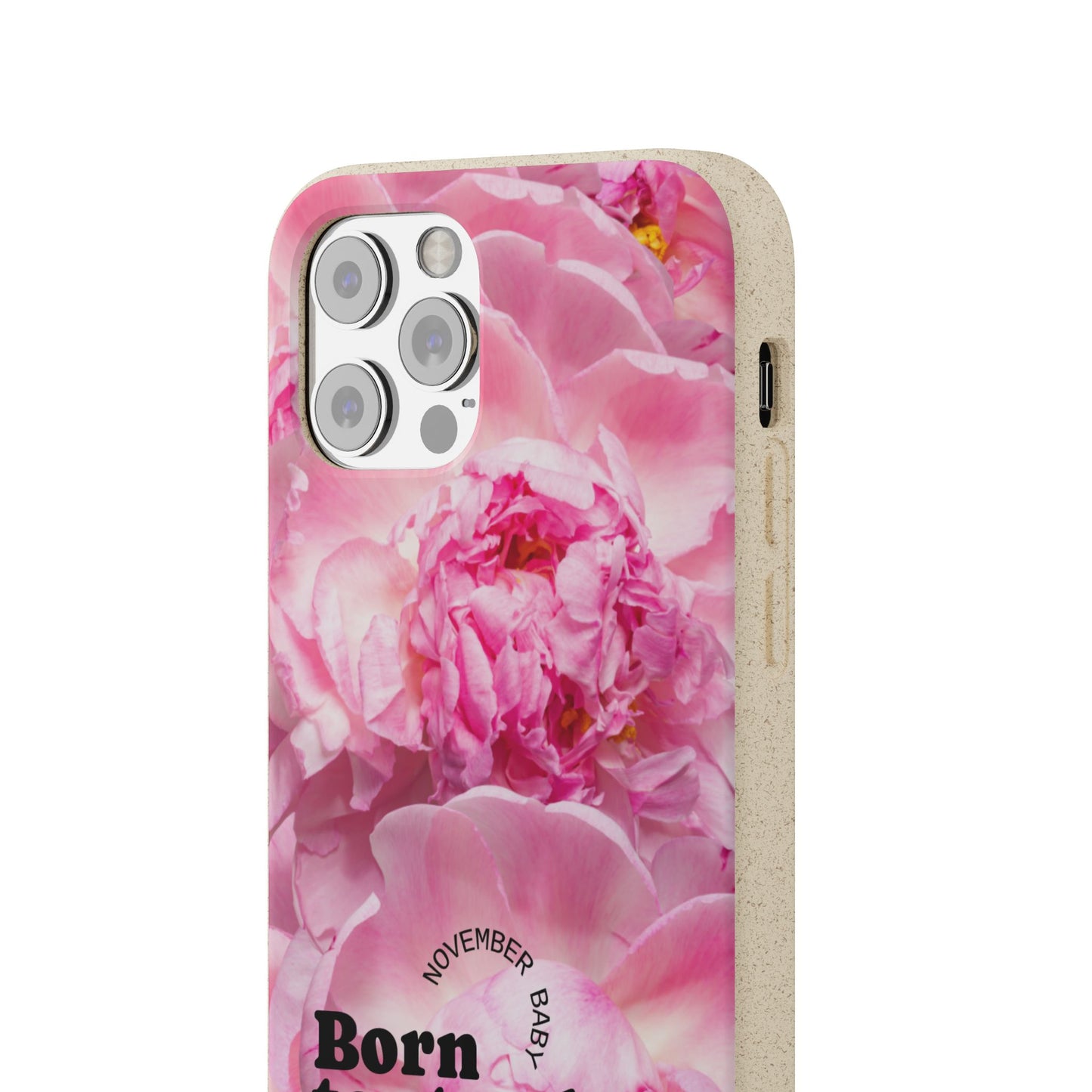 November Eco-friendly birth flower - Biodegradable case