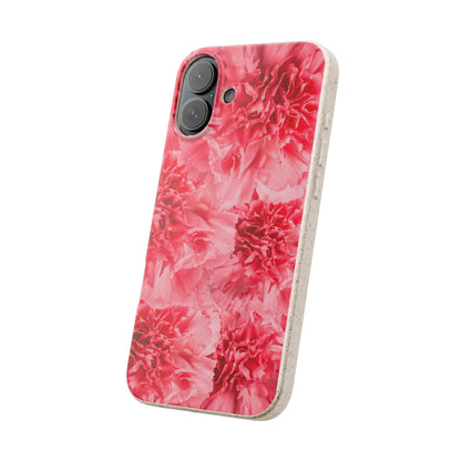 Carnation flower - Biodegradable case