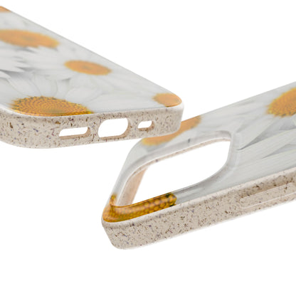 Daisy flower - Biodegradable case