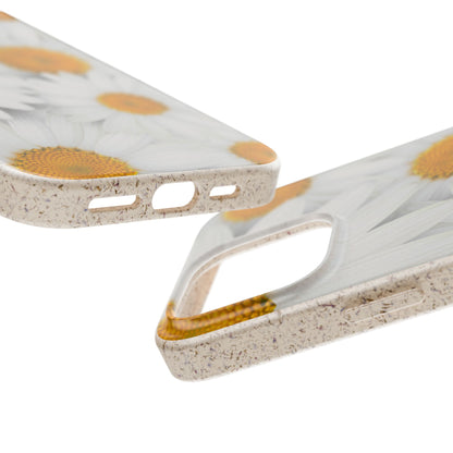 Daisy flower - Biodegradable case