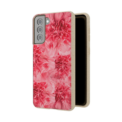 Carnation flower - Biodegradable case