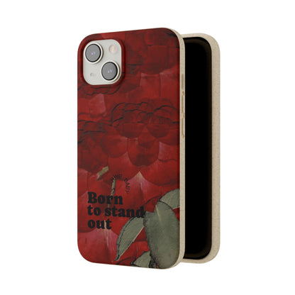 June Eco-friendly birth flower - Biodegradable case