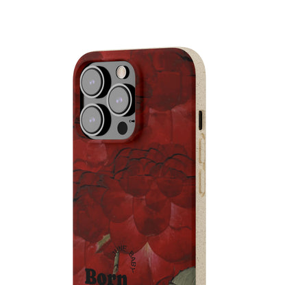 June Eco-friendly birth flower - Biodegradable case
