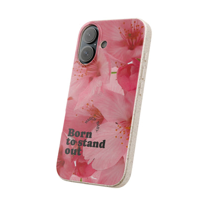 March Eco-friendly birth flower - Biodegradable case