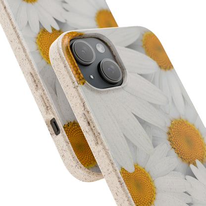 Daisy flower - Biodegradable case