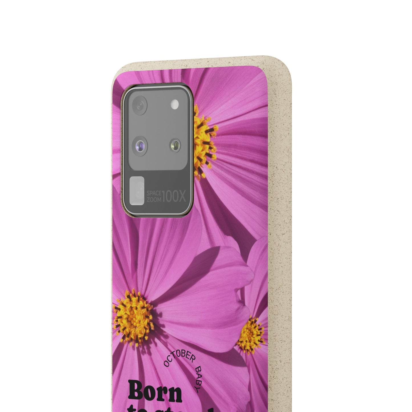 October Eco-friendly birth flower - Biodegradable case